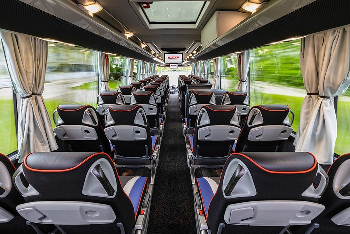 Setra S 515 HD test vehicle