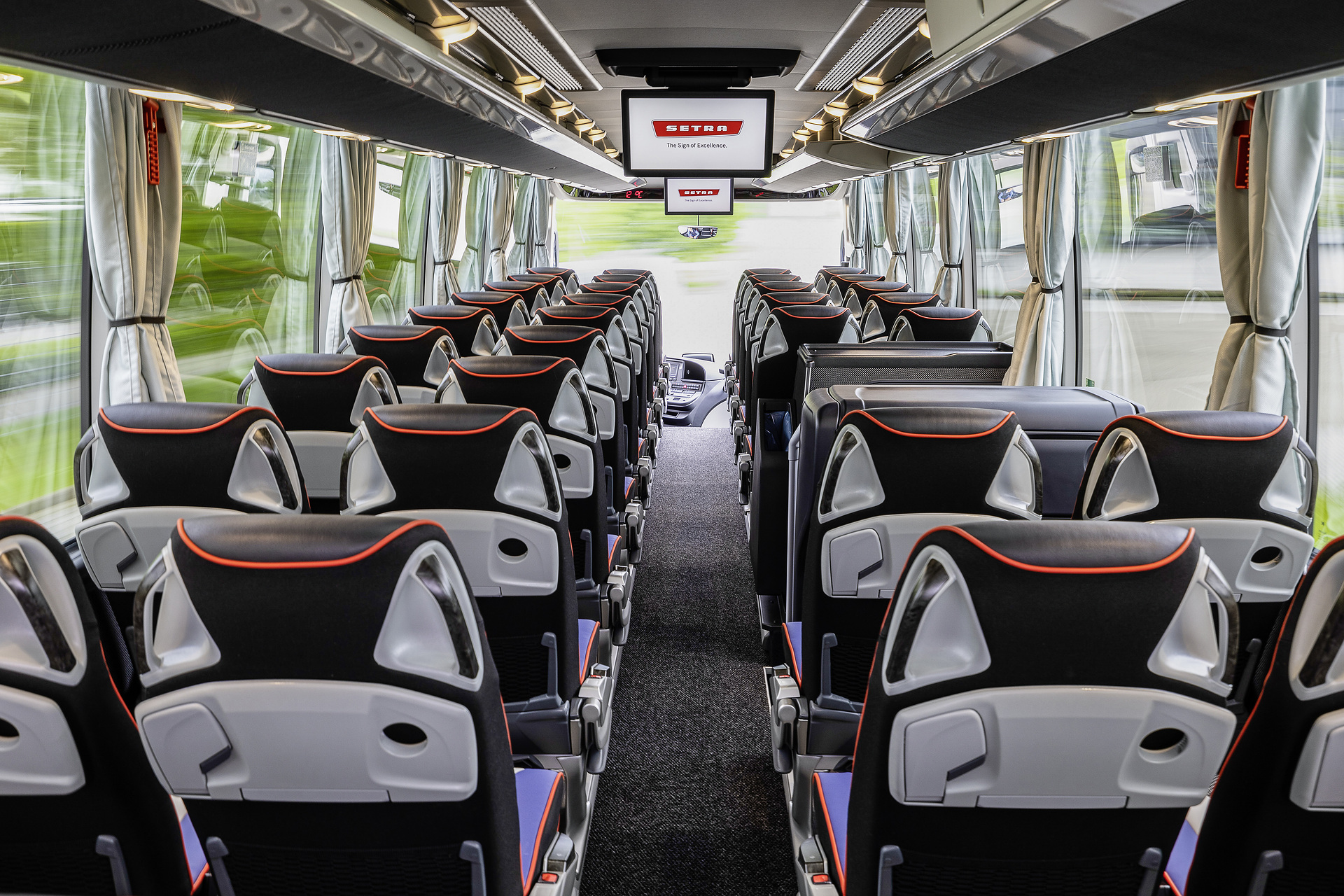 Setra S 515 HD test vehicle