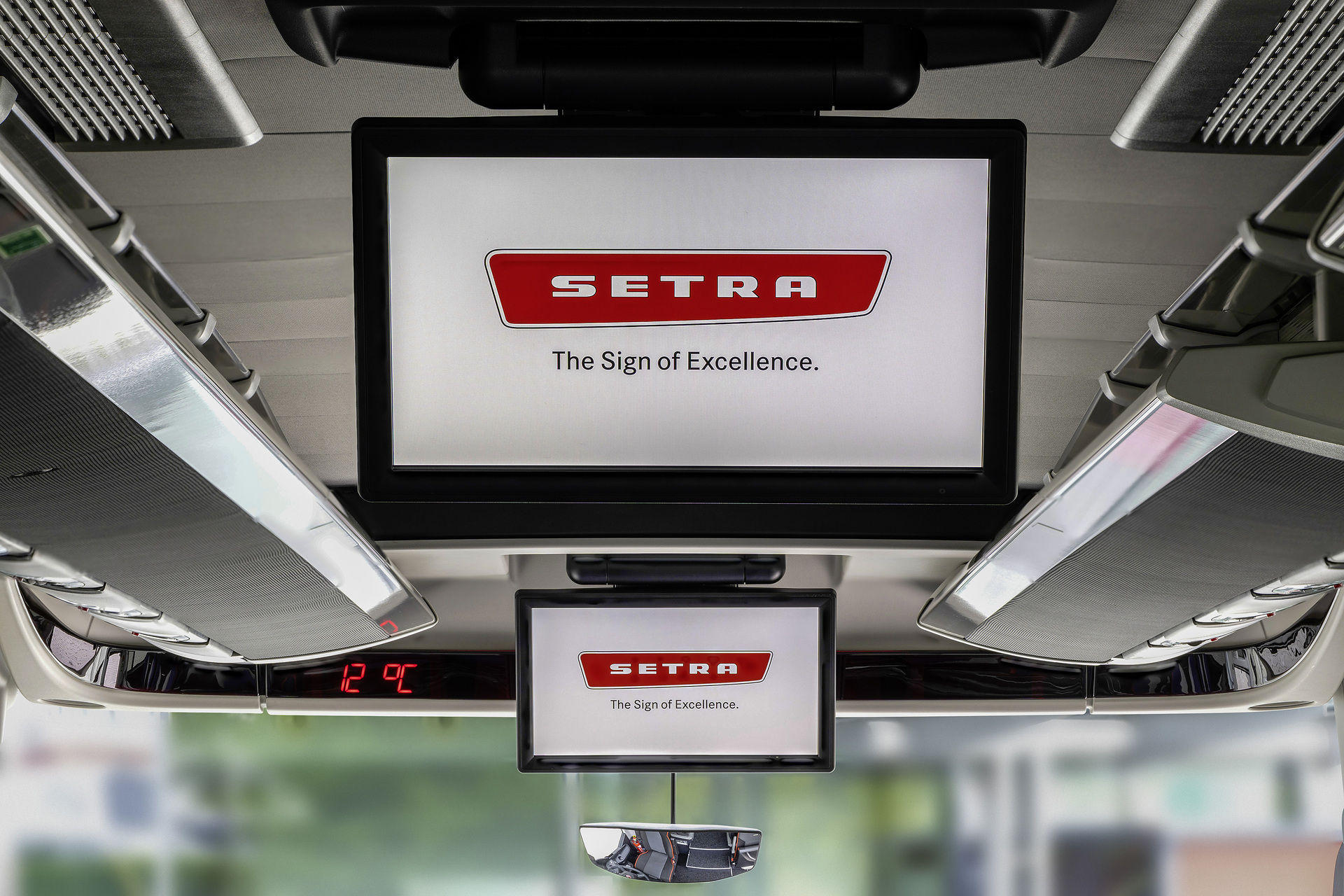 Setra S 515 HD test vehicle