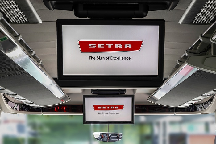 Setra S 515 HD test vehicle