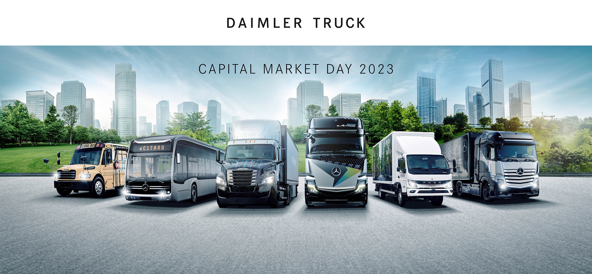 Daimler Truck Product Range CMD 2023 Daimler Truck Capital Market Day 2023 - Transforming for sustainable growth