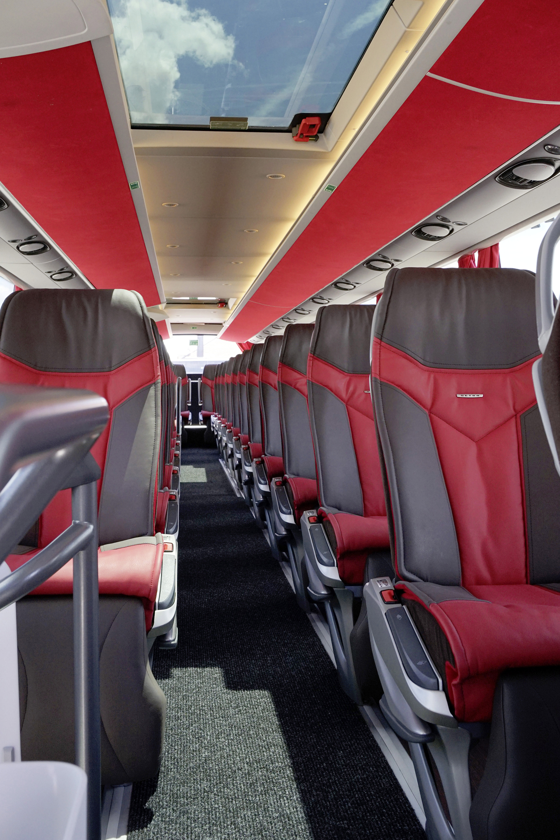 Die S 531 DT sind mit 78 Sitzplätzen ausgestattet. Reisespaß auf zwei Ebenen