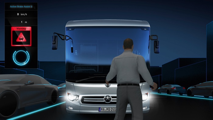 Innovation award for Mercedes-Benz buses and Daimler Buses safety technology: three first places at busplaner Innovation Award 2023