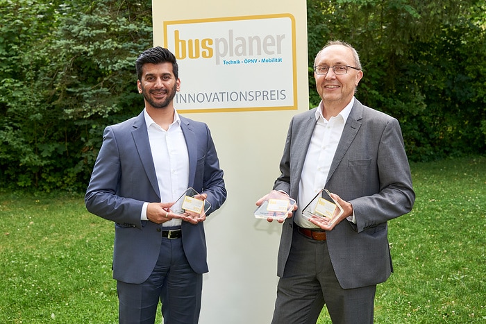 Innovation award for Mercedes-Benz buses and Daimler Buses safety technology: three first places at busplaner Innovation Award 2023