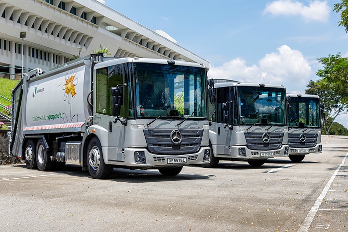 Kommunaler Saubermann Mercedes-Benz Econic: 25-jährige Innovationsgeschichte mit Zukunft