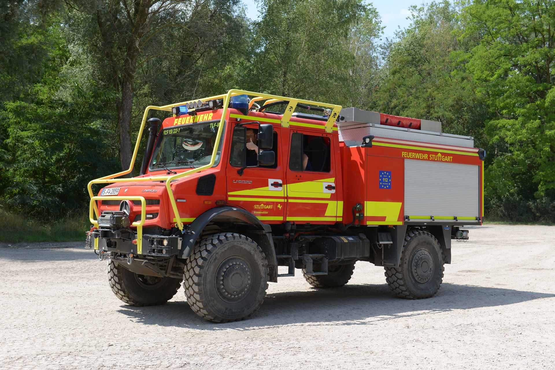 Feuerwehr Stuttgart komplettiert neue Unimog-Flotte