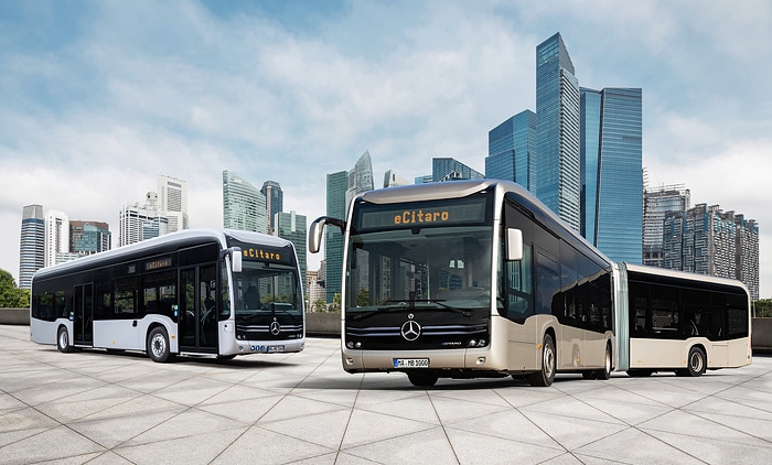 Daimler Buses at Busworld Europe 2023 in Brussels:  focus on electromobility, safety and sustainability