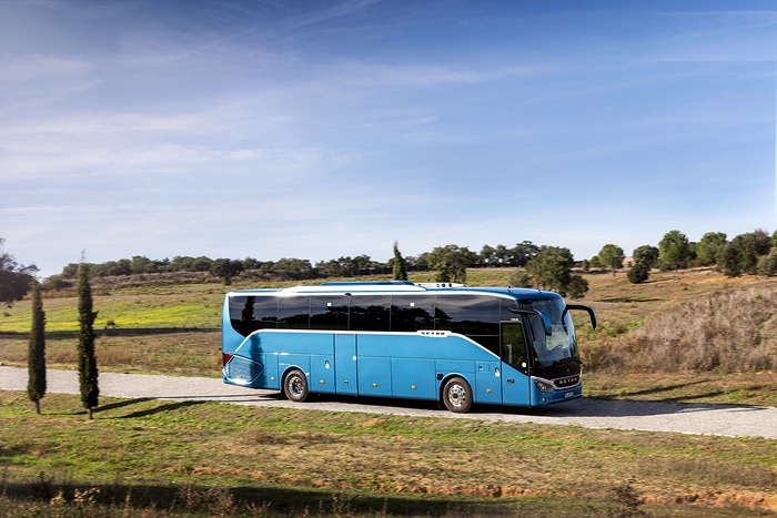 Daimler Buses auf der Messe Busworld Europe 2023 in Brüssel: Elektromobilität, Sicherheit und Nachhaltigkeit im Mittelpunkt