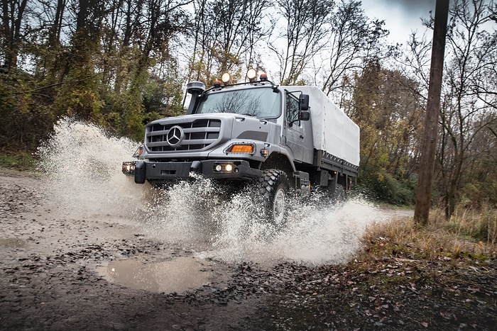 Mercedes-Benz Special Trucks delivers over 100 Zetros off-road trucks to Ukraine