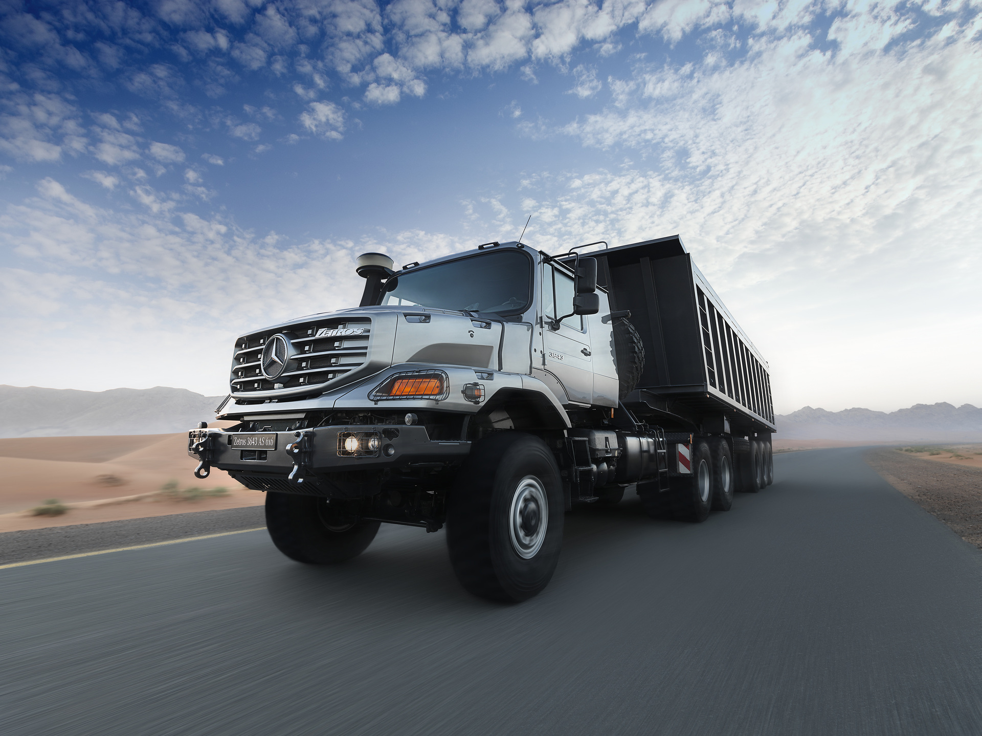 Mercedes-Benz Special Trucks delivers over 100 Zetros off-road trucks to Ukraine