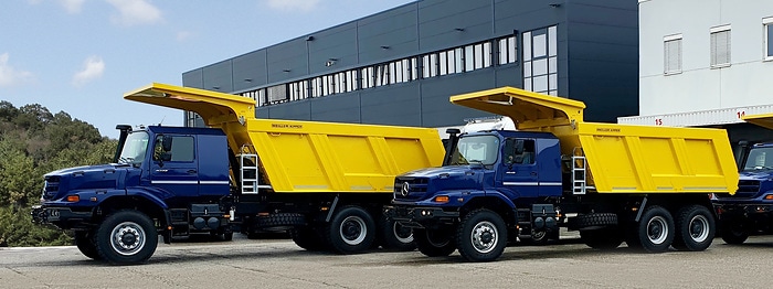 Mercedes-Benz Special Trucks liefert über 100 Zetros Offroad-Lkw an Ukraine