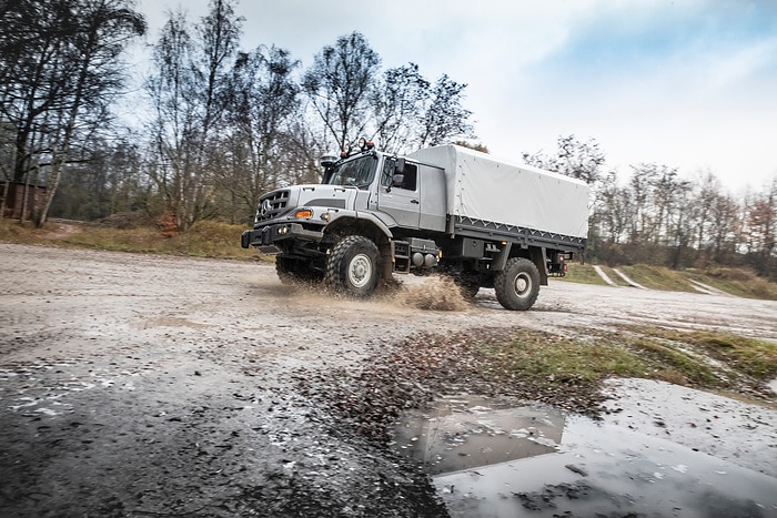 Mercedes-Benz Special Trucks delivers over 100 Zetros off-road trucks to Ukraine