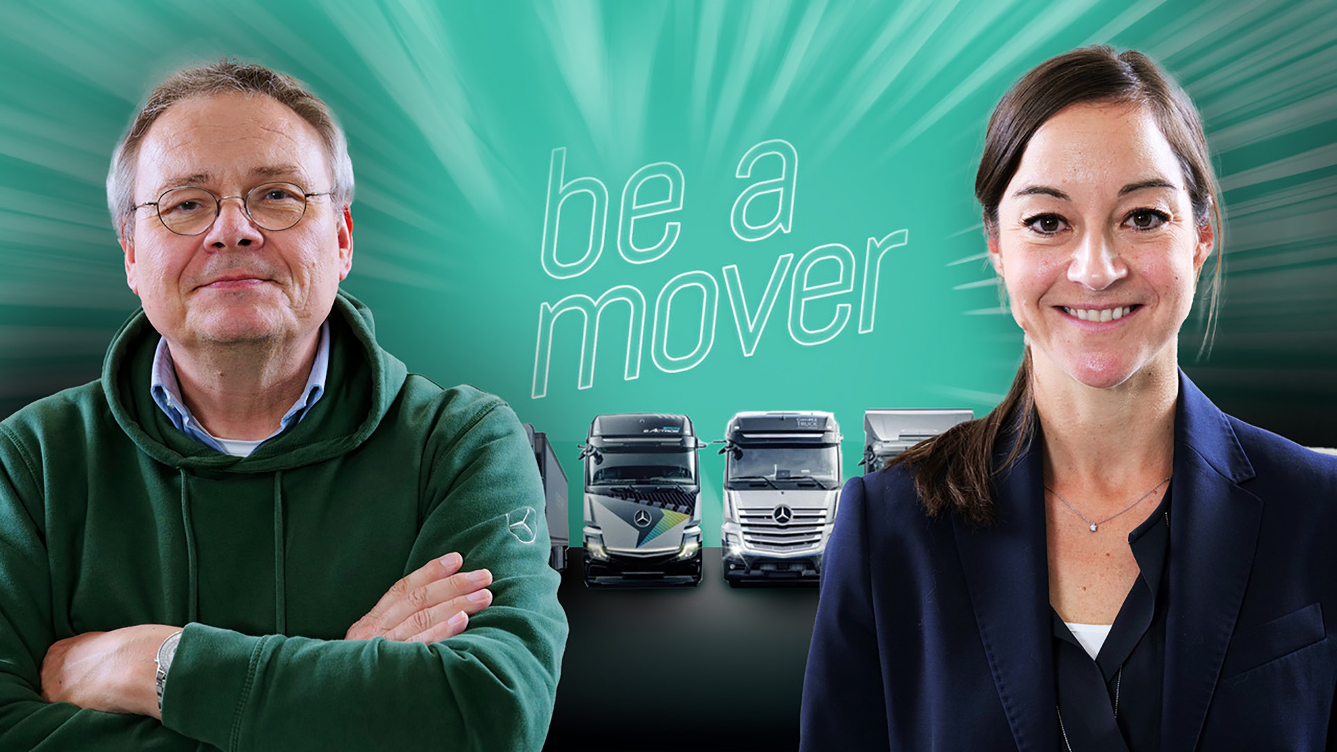 Wie geht es voran mit der E-Mobilität? Der neue be a mover talk mit Prof. Helena Wisbert und Jörg Howe