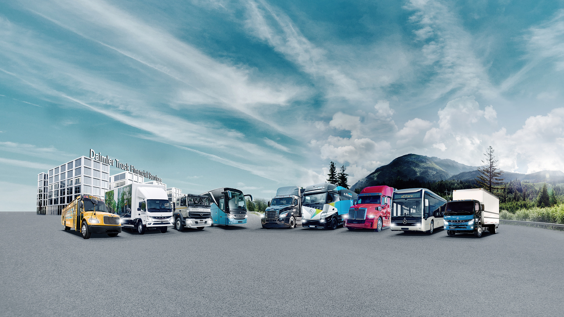 Daimler Truck Family Shot / Range Daimler Truck Family Shot / Range