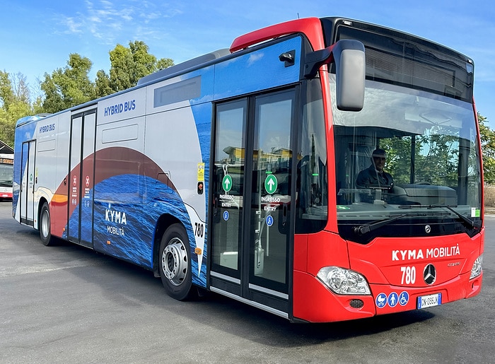 Electrified local public transport in Italy: 56 Mercedes-Benz Citaro hybrid buses for Kyma Mobilità in Taranto