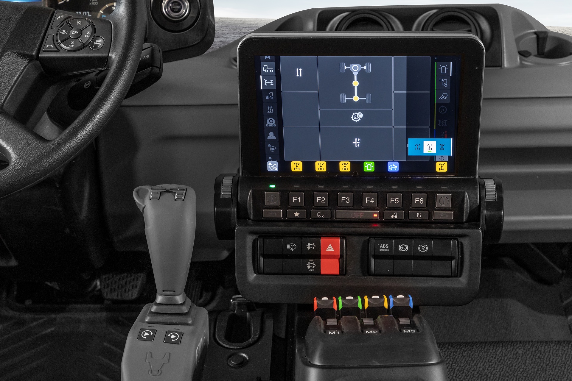 Neues Bediensystem UNI-TOUCH für Unimog Geräteträger Neues Bediensystem UNI-TOUCH für Unimog Geräteträger – Intuitiv, flexibel, ohne Schnickschnack