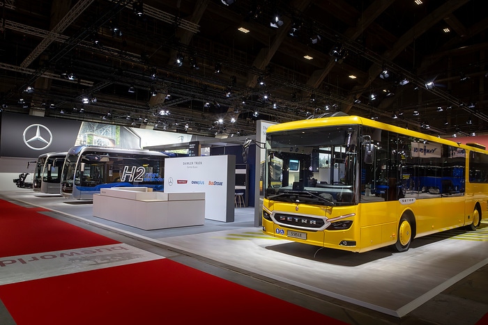 Daimler Buses: Bus industry can halve local CO2 emissions in Europe from 2030