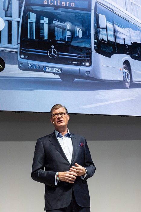 Daimler Buses auf der busworld 2023 in Brüssel