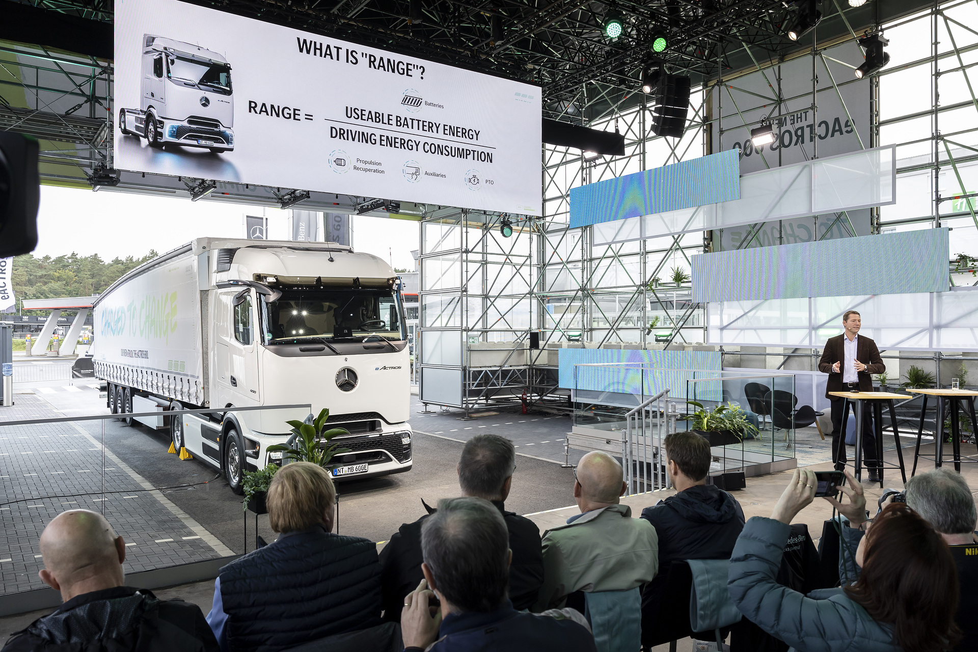 Mercedes-Benz Trucks celebrates world premiere of the battery electric long-haul truck eActros 600