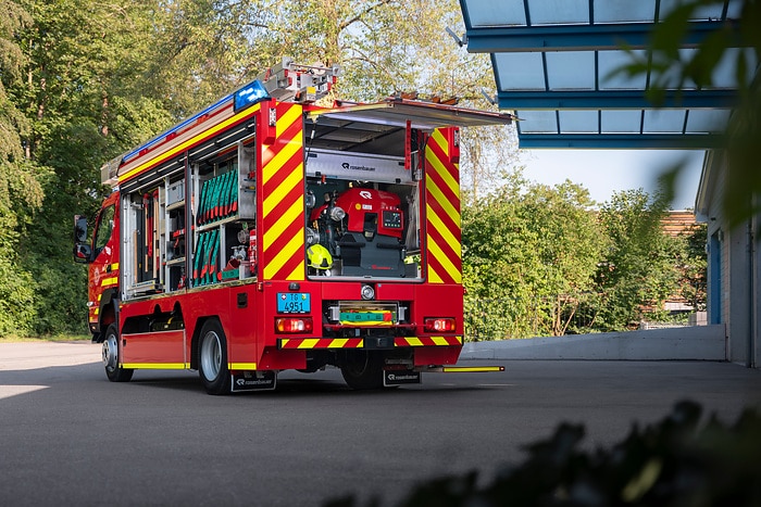 Retten, Löschen, Bergen, Schützen: FUSO Canter 4x4 im Einsatz bei der Schweizer Feuerwehr