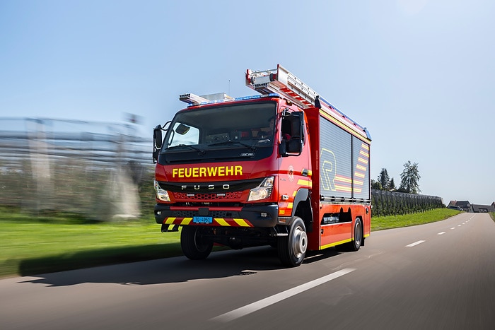 Retten, Löschen, Bergen, Schützen: FUSO Canter 4x4 im Einsatz bei der Schweizer Feuerwehr