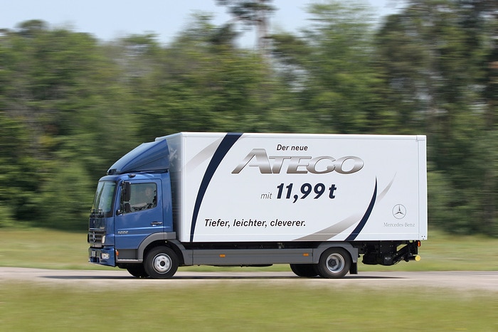 25 Jahre Mercedes-Benz Atego: ein Lkw so vielseitig wie die Transportaufgaben im Verteilerverkehr