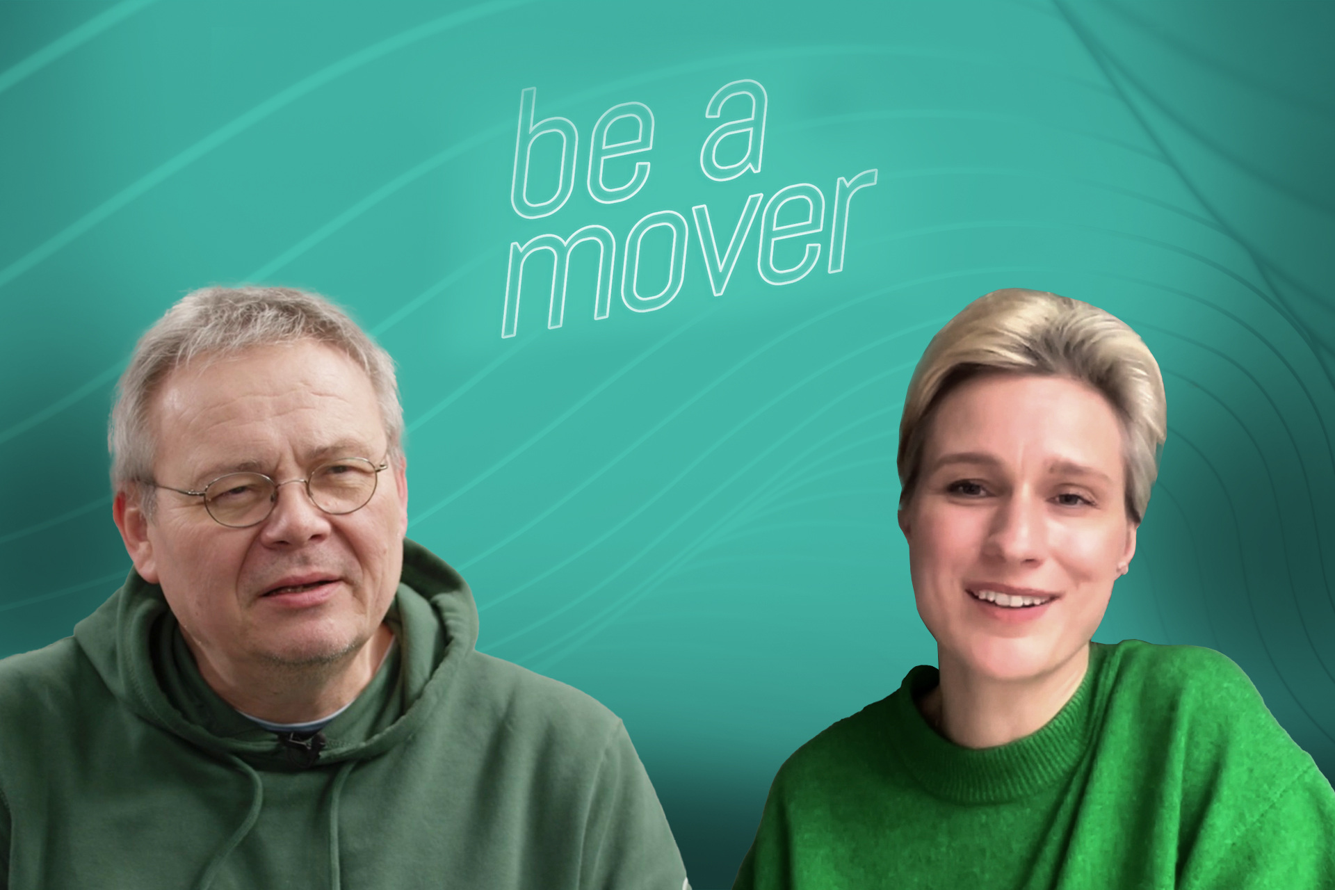 „Allein unter Männern“ – Der neue „be a mover talk“ mit Olympiasiegerin & IOC-Kommissionsmitglied Britta Heidemann und Jörg Howe