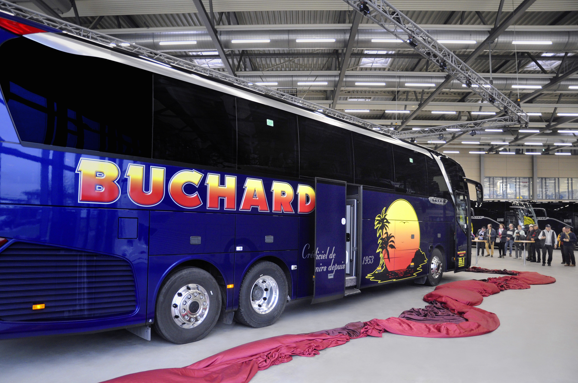 Four Setra Touring Coaches Handed Over to Buchard Voyages