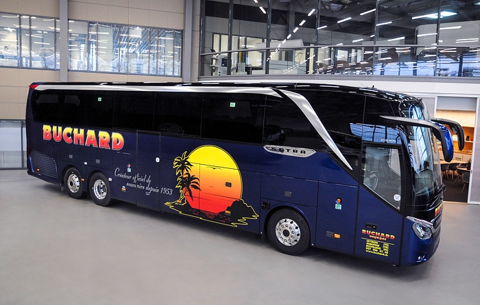 Buchard Voyages übernimmt vier Setra Reisebusse