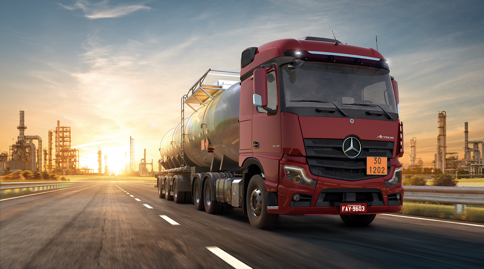 Mercedes-Benz Actros in Brasil Daimler Truck Financial Services starts rental business in Brazil