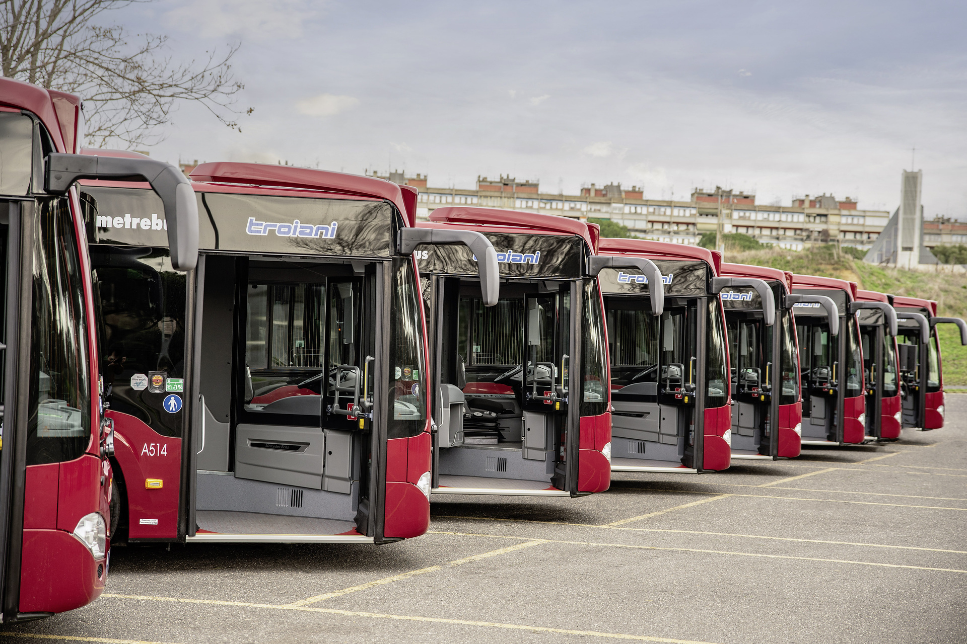 40 neue Citaro hybrid von Autoservizi Troiani bedienen den Linienverkehr in den Außenbezirken der italienischen Hauptstadt Rom