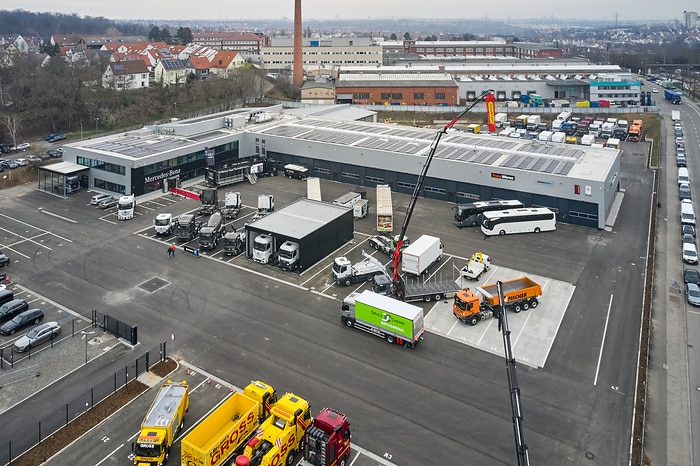 Daimler Truck eröffnet neuen Standort für Vertrieb und Service von Lkw und Bussen in Stuttgart