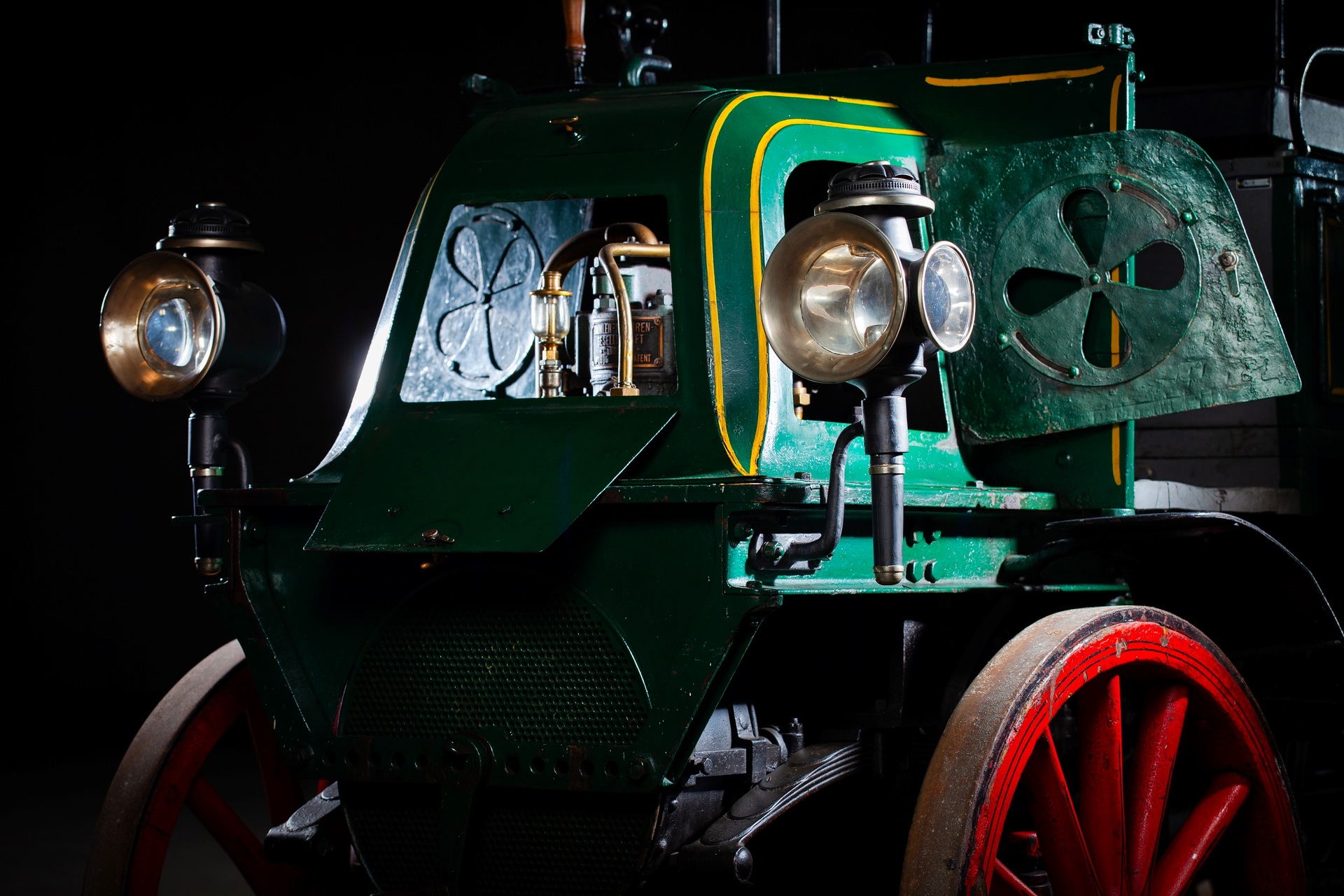 Daimler-Kardan Lastwagen von 1899 mit "2- oder 4-Cylinder-Motor" Eine echte Rarität der Daimler Kardan-Lastwagen von 1899