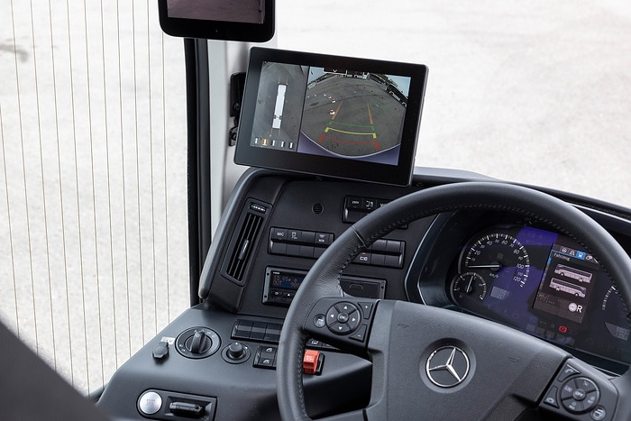 Daimler Buses demonstrates modern safety and drive systems under real-life conditions