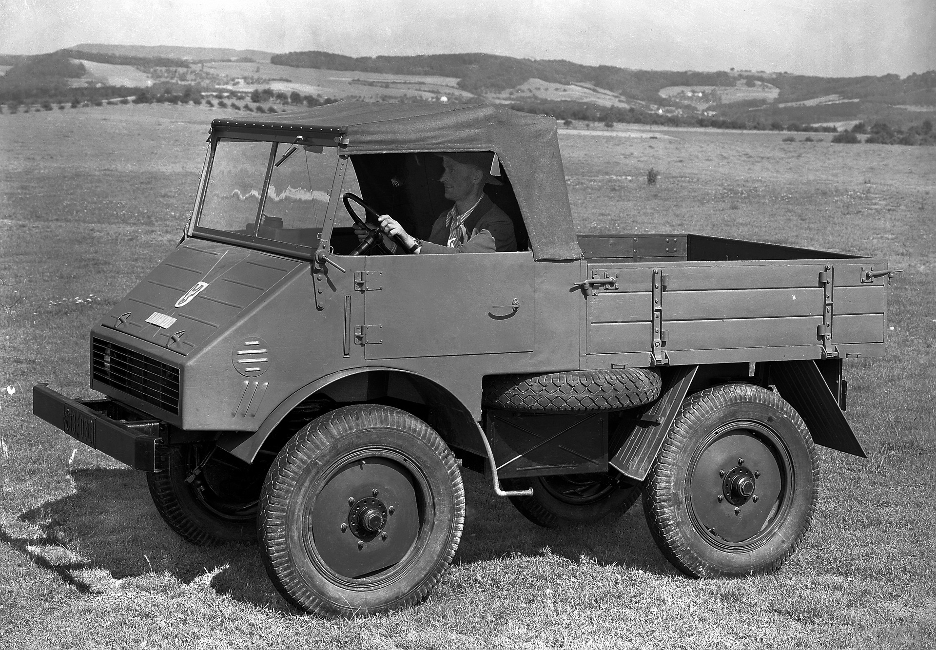 75 years ago today: Delivery of the first series-produced Unimog