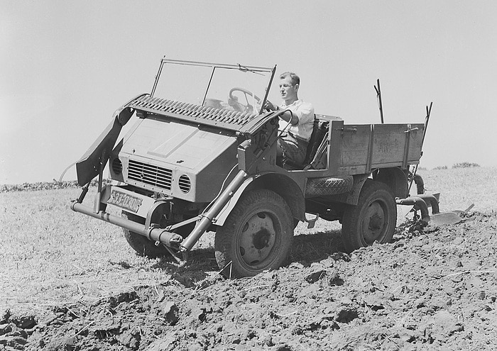 75 years ago today: Delivery of the first series-produced Unimog