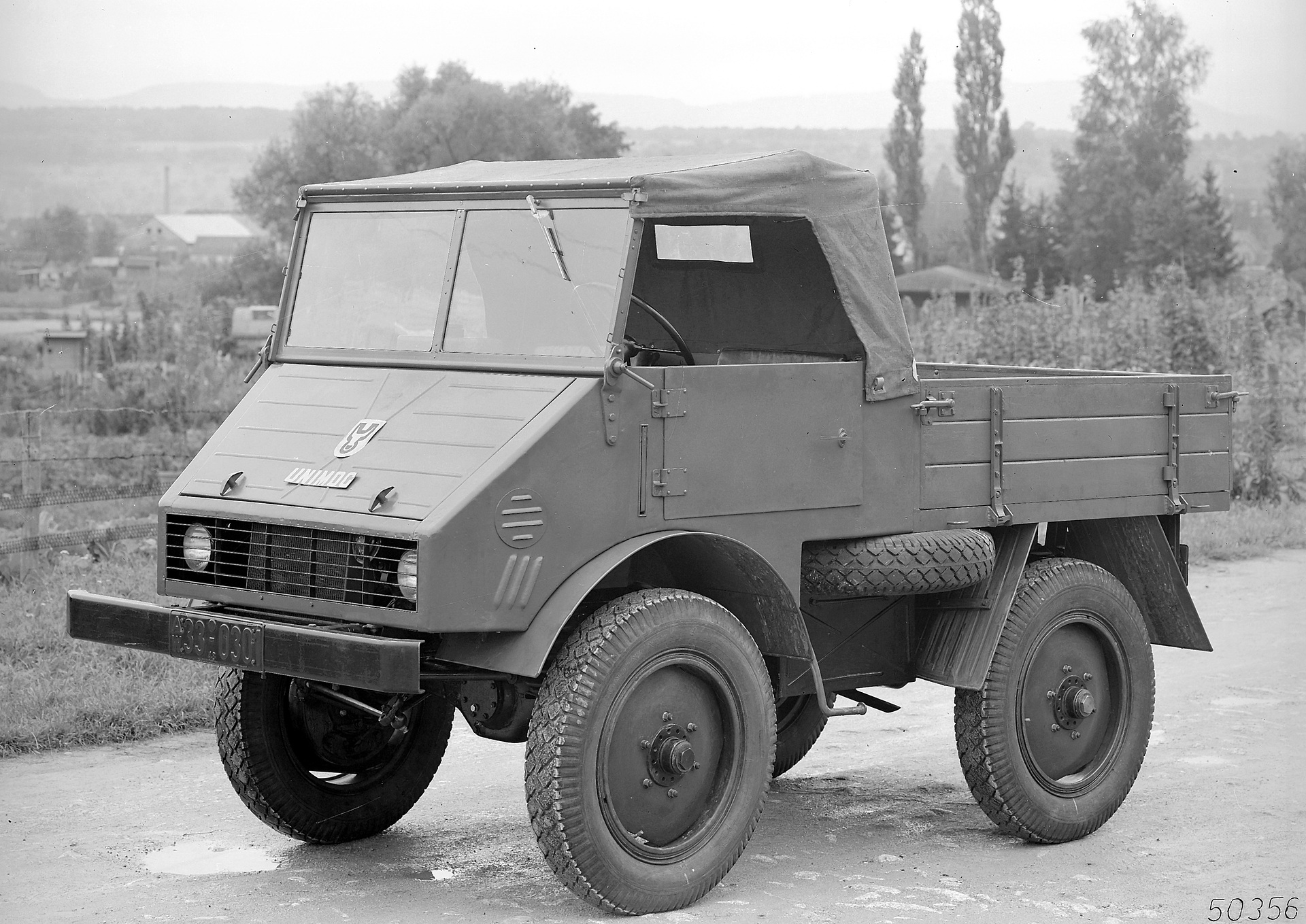 75 years ago today: Delivery of the first series-produced Unimog
