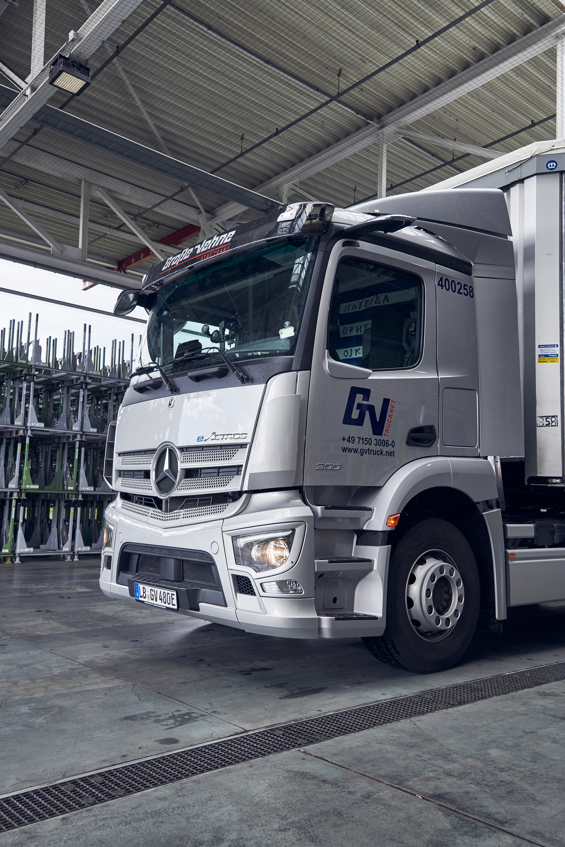 Mercedes-Benz Group AG is using the eActros to electrify its logistics between Bad Cannstatt and Sindelfingen