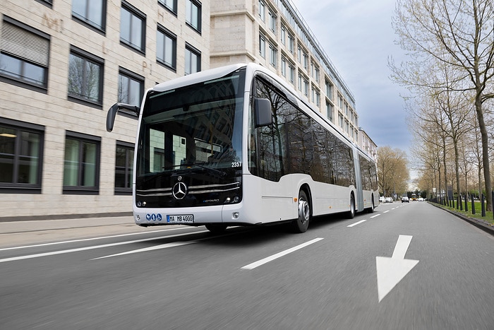 Electric Bus Champion 2024: Der vollelektrische Mercedes-Benz eCitaro gewinnt zum zweiten Mal in Folge renommierten Elektrobus-Vergleichstest