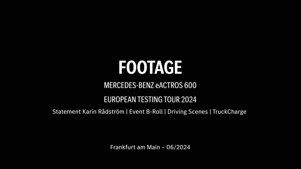 Starting signal for battery-electric mega trip:  eActros 600 on its way to the northernmost and southernmost points in Europe