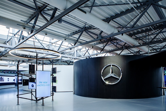 Mercedes-Benz Trucks opens eActros 600 Experience World at its Customer Center in Wörth