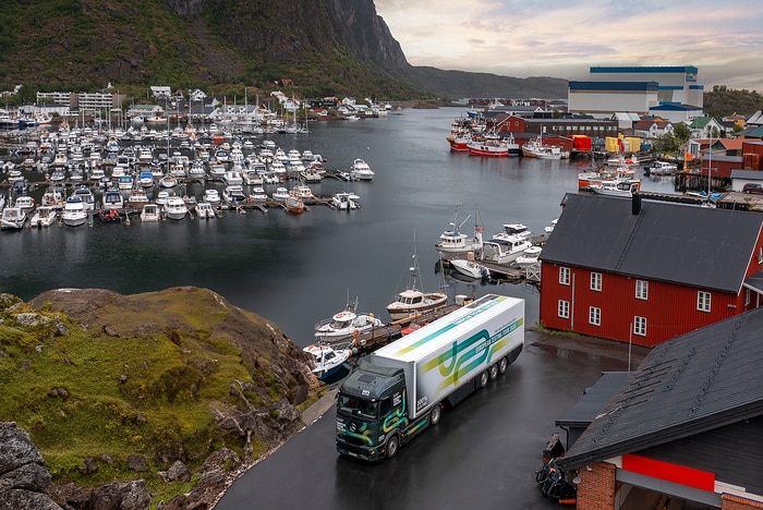 Elektrische Europatour: eActros 600 Test-Trucks erreichen nördlichstes Etappenziel