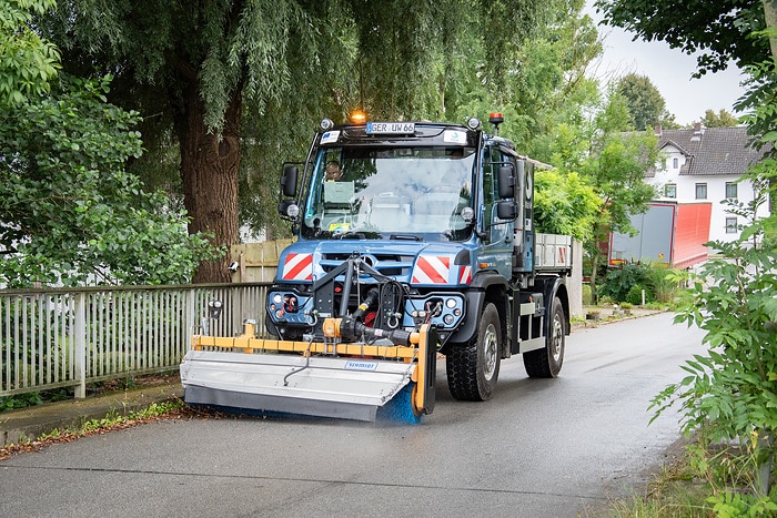 Unimog trifft Raupe:  Erfolgreiches Entwicklungsprojekt für Wasserstoff-Verbrennungsmotor