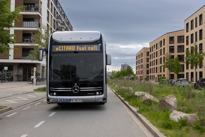 Mercedes Benz eCitaro fuell cell