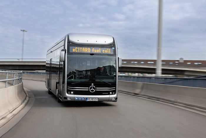 Mercedes Benz eCitaro fuell cell