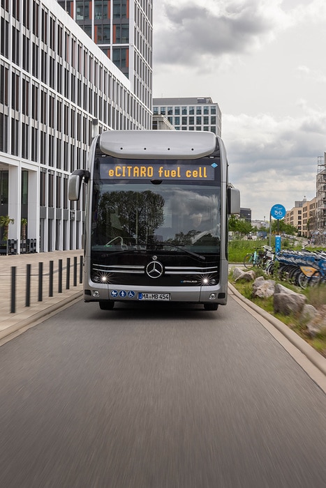 Mercedes Benz eCitaro fuell cell