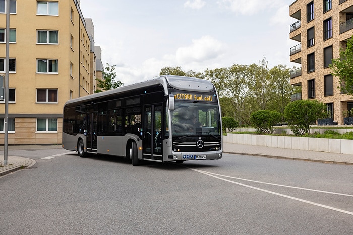 Mercedes Benz eCitaro fuell cell