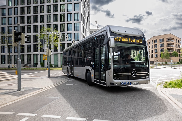 Mercedes Benz eCitaro fuell cell