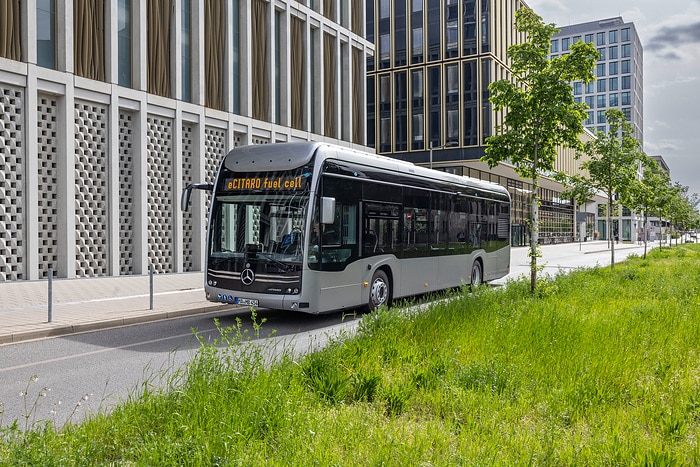 Mercedes Benz eCitaro fuell cell
