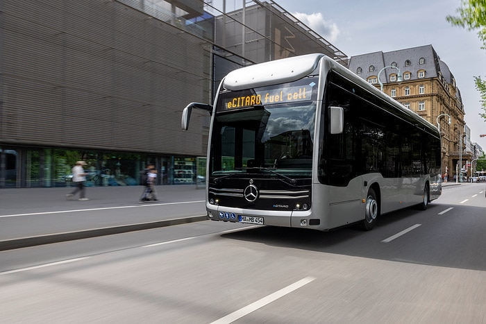 Mercedes Benz eCitaro fuell cell